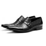 Men Buckle Loafers